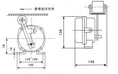 速度開關(guān)，測速傳感器XSAV11801（低速型）高低速速度開關(guān)