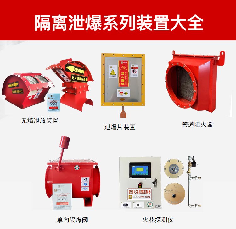 單向隔爆閥參數(shù)